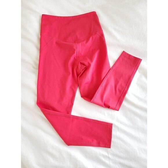 Girlfriend Collective Activewear Legging Women's Size Small Pink Polyester Blend - Picture 3 of 5